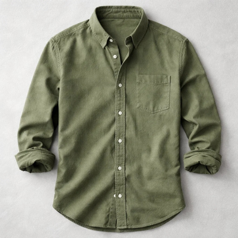HENSON オックスフォードシャツ